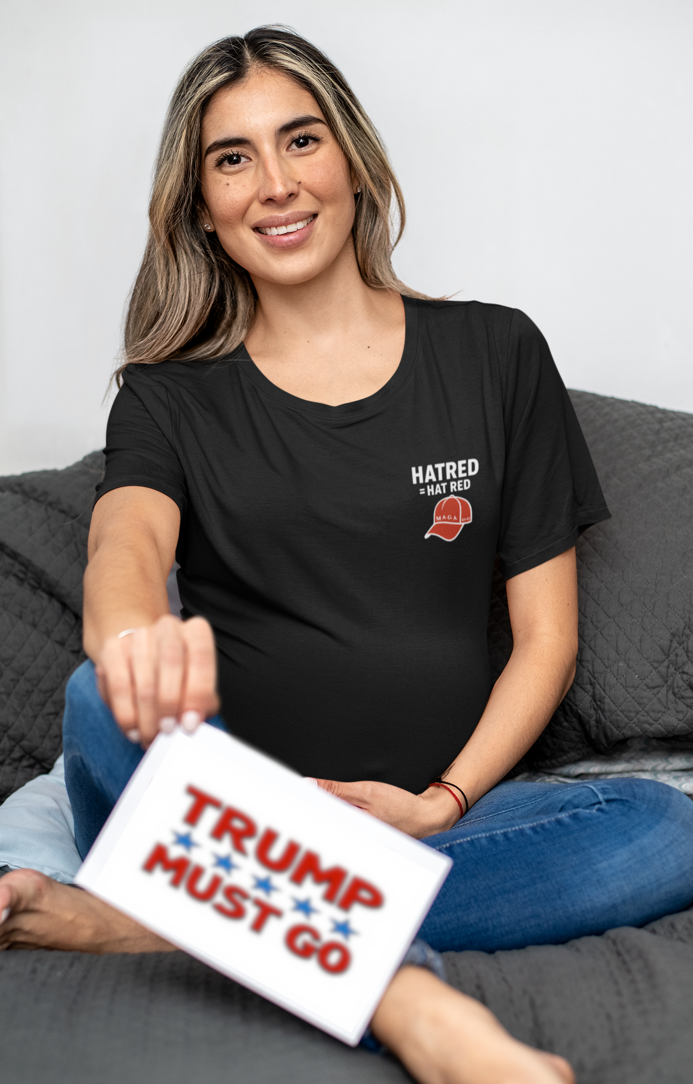HATRED = HAT RED